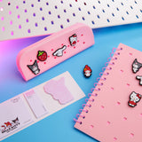 Hello Kitty A5 Diary and Stationery Set with Customisable Character Pins