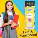 FRIENDS Magnetic Bookmark Page Clip Pack of 4 School Reading Gifts