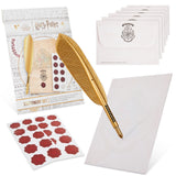 Harry Potter Letter Writing Set with Paper, Envelopes, Quill Pen - Magical Gifts