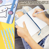 Get Trend Cinnamoroll Pencil Case Notebook Stickers and Pens Kawaii Stationery Set