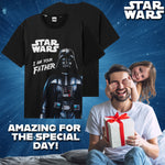 Disney Star Wars Mens Short Pyjamas Set, Dad Loungewear - Darth Vader - Get Trend