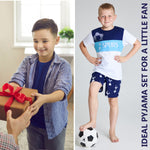 Tottenham Hotspur F.C. Boys Short Pyjamas Sets, Cotton Lounge Wear - Spurs Gifts - Get Trend