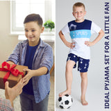 Tottenham Hotspur F.C. Boys Short Pyjamas Sets, Cotton Lounge Wear - Spurs Gifts - Get Trend