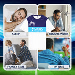 Tottenham Hotspur Mens Pyjamas Set, Spurs Gifts for Men - White/Navy - Get Trend