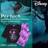 Disney Womens Long Pyjama Set, Cotton Breathable Loungewear - Gifts for Women