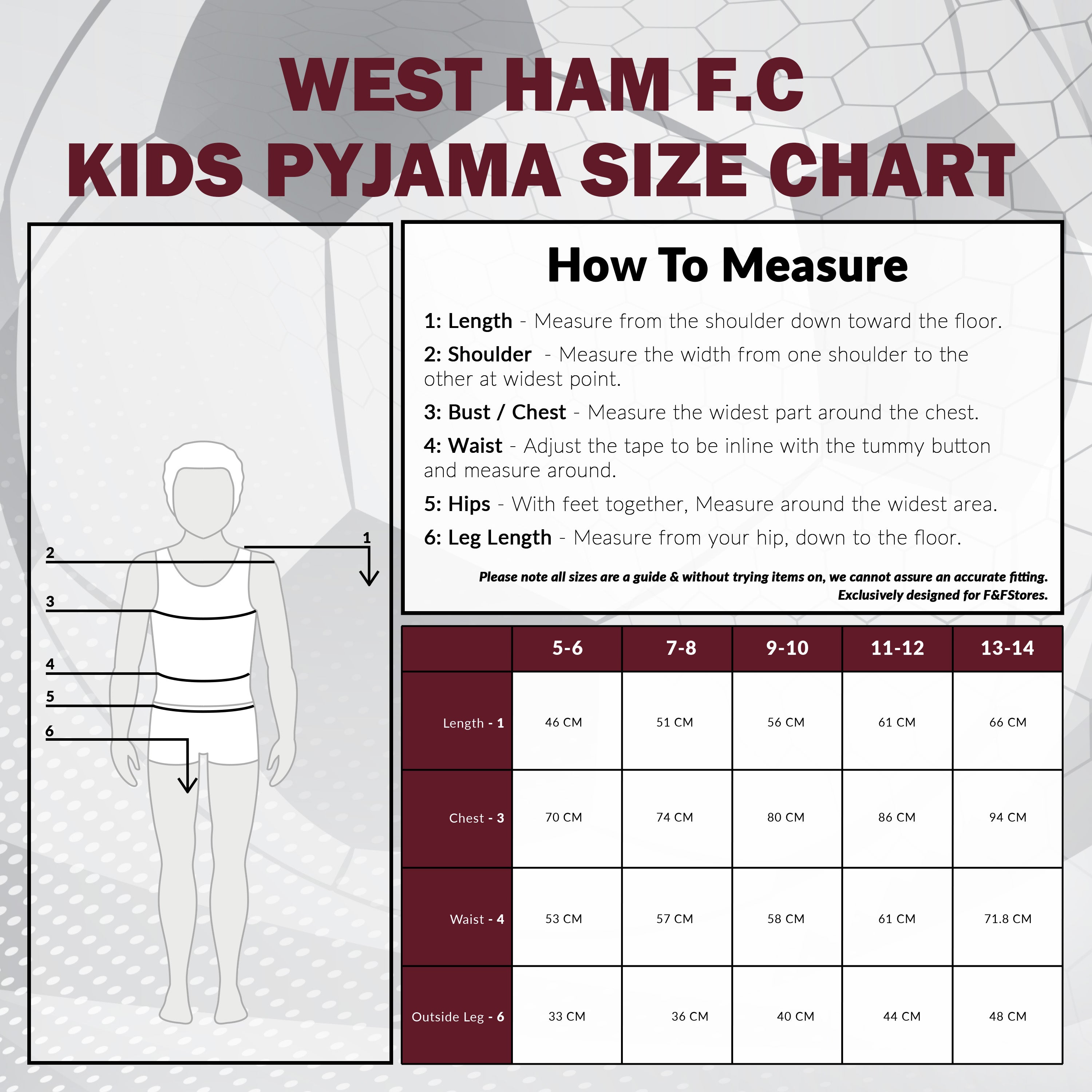 West Ham United F.C. Boys Short Pyjamas - Get Trend