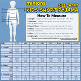 MINIONS Boys Pyjamas Set Short PJs Soft Breathable Loungewear Comfy Sleepwear