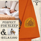 Yellowstone Mens Pyjamas Set, Comfortable Cotton Loungewear - Gifts for Him