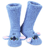 Disney Slipper Socks for Women and Teenagers Fleece Non Slip One Size
