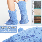 Disney Slipper Socks for Women and Teenagers Fleece Non Slip One Size
