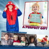 Marvel Spiderman Blanket Hoodie for and - Boys