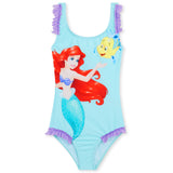 Disney Stitch Swimming Costume Girls One Piece Swimsuit - The Little Mermaid - Get Trend