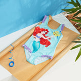 Disney Stitch Girls Swimming Costume Stretchy One Piece Swimsuit Comfy Teenagers Swimwear Beach Pool Holiday Essentials