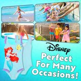 Disney Stitch Girls Swimming Costume Stretchy One Piece Swimsuit Comfy Teenagers Swimwear Beach Pool Holiday Essentials