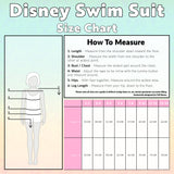 Disney Frozen  Girls Swimming Costume Stretchy One Piece Swimsuit Comfy Swimwear