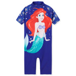 Disney Girls Swimming Costume The Little Mermaid Swimsuit - Get Trend