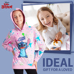 Disney Stitch Kids Hoodie, Stitch Hooded Sweatshirt - Get Trend