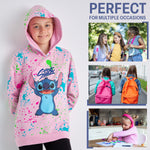 Disney Stitch Kids Hoodie, Stitch Hooded Sweatshirt - Get Trend