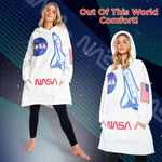 Nasa Blanket Hoodie for Men & Women - Oversized Fleece Hoodie - Get Trend