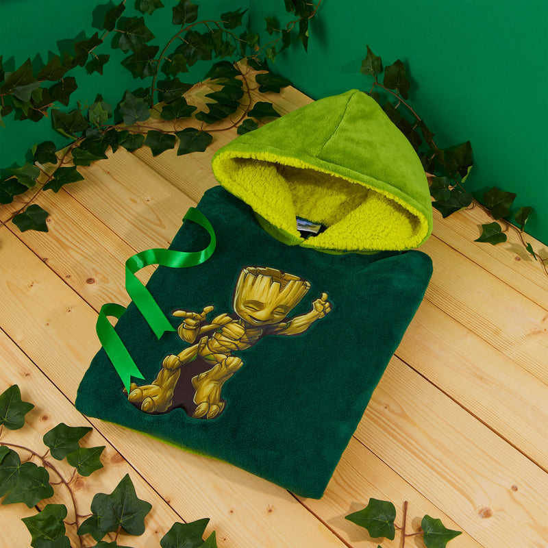 Marvel Oversized Hoodie Blanket for Men - Groot