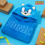 Sonic The Hedgehog Fleece Hoodie Blanket for Boys - Get Trend