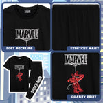 Marvel Spiderman Boys Pyjamas Set - T-Shirt and Long Bottoms Pyjama Set - Get Trend