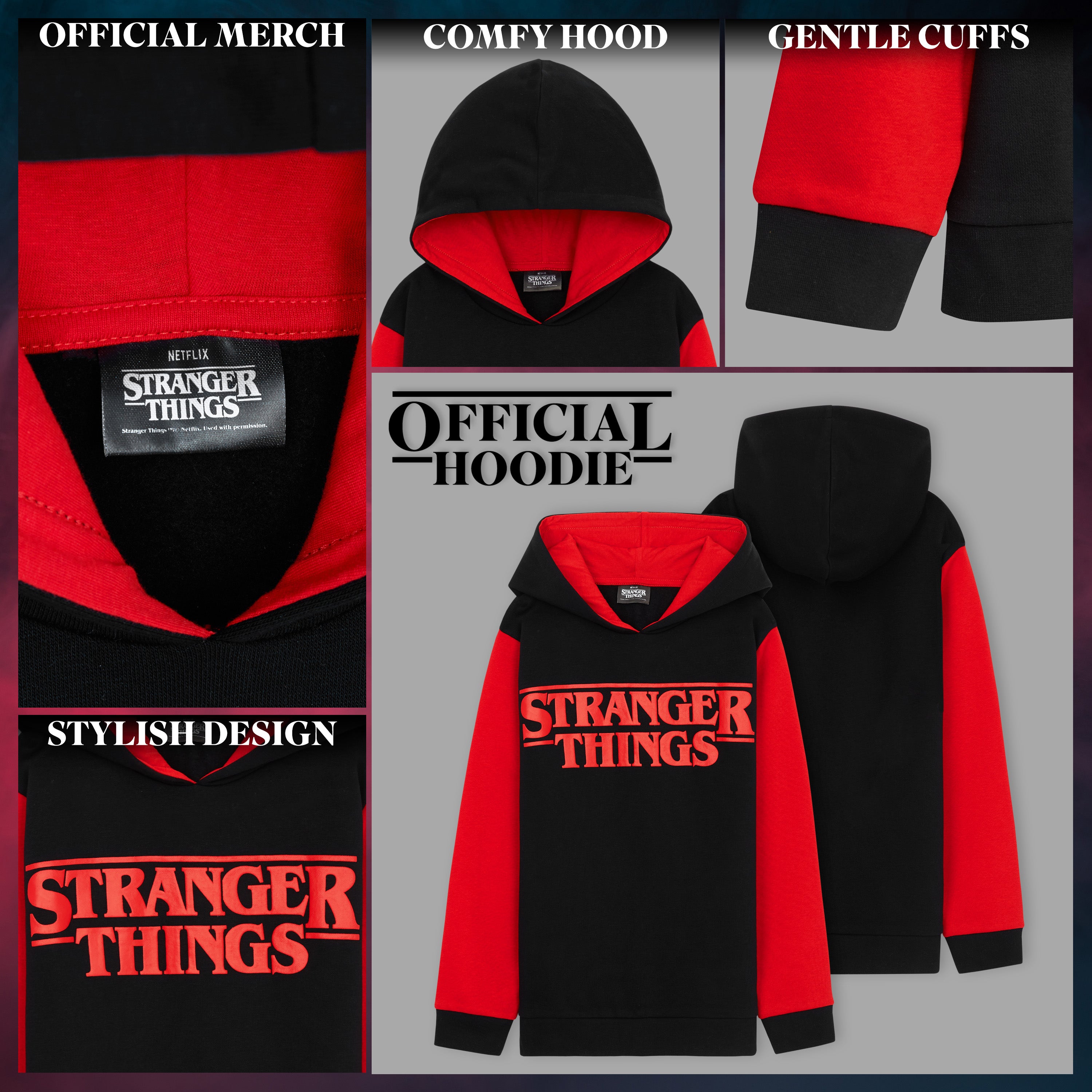 Stranger Things Hoodie for Kids and Teenagers - Get Trend