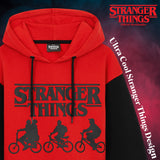 Stranger Things Cropped Hoodie for Girls - Get Trend