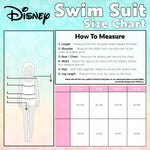 Disney Girls One Piece Swimsuit, Long Sleeve Swimming Costume - Get Trend
