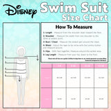 Disney Girls One Piece Swimsuit, Long Sleeve Swimming Costume - Get Trend