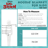 Disney Angel Fleece Hoodie Blanket with Plushie for Kids Teenagers  Kids Oversized Hoodie