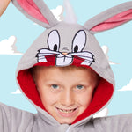 LOONEY TUNES Fleece Onesie for Kids - Bugs Bunny - Get Trend