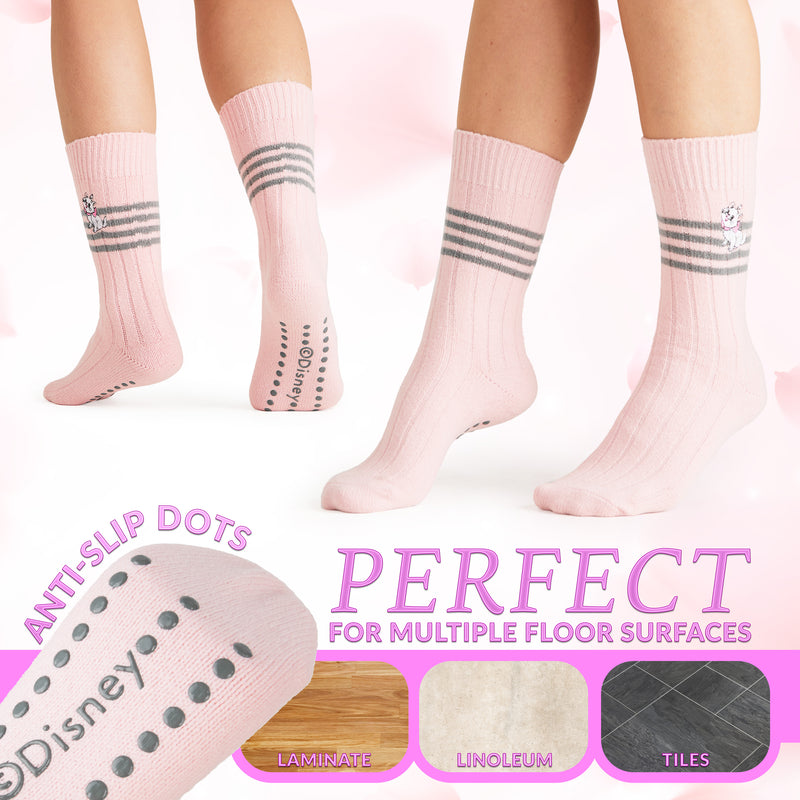 Disney Bed Socks for Women, Non Slip Socks - Marie