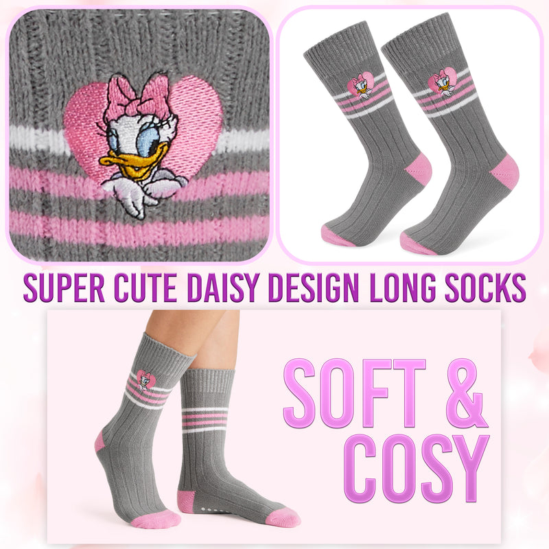 Disney Bed Socks for Women, Non Slip Socks - Daisy