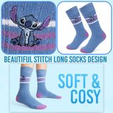 Disney Bed Socks for Women, Non Slip Socks - Stitch - Get Trend