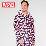 Marvel Adult Onesie for Men - MARVEL AOP Onesie for Men - Get Trend