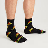 Teenage Mutant Ninja Turtles Mens Socks - Pack of 5 Crew Socks for Men - Get Trend