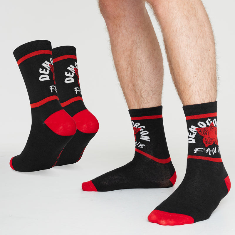Stranger Things Mens Socks - Pack of 5 Crew Socks for Men - Get Trend