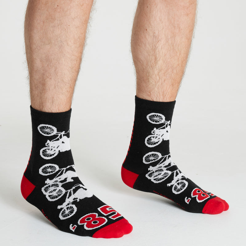 Stranger Things Mens Socks - Pack of 5 Crew Socks for Men - Get Trend