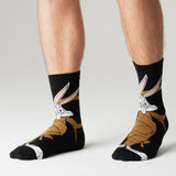 LOONEY TUNES Mens Socks - Pack of 5 Crew Socks for Men - Get Trend