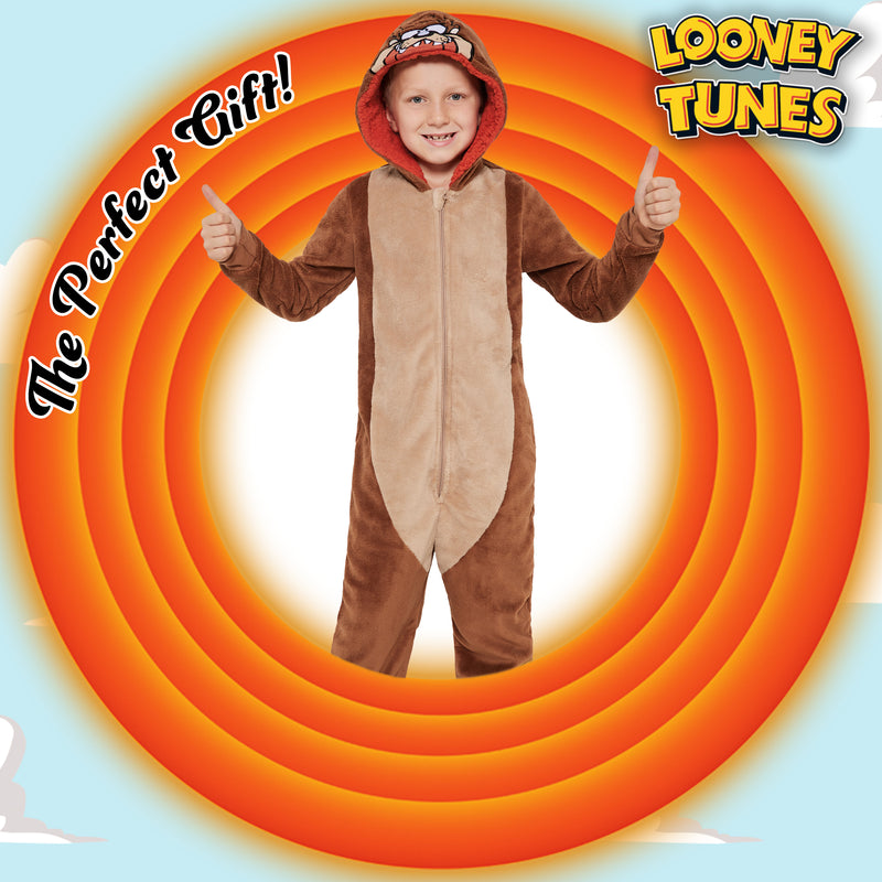 LOONEY TUNES Fleece Onesie for Kids - Taz - Get Trend