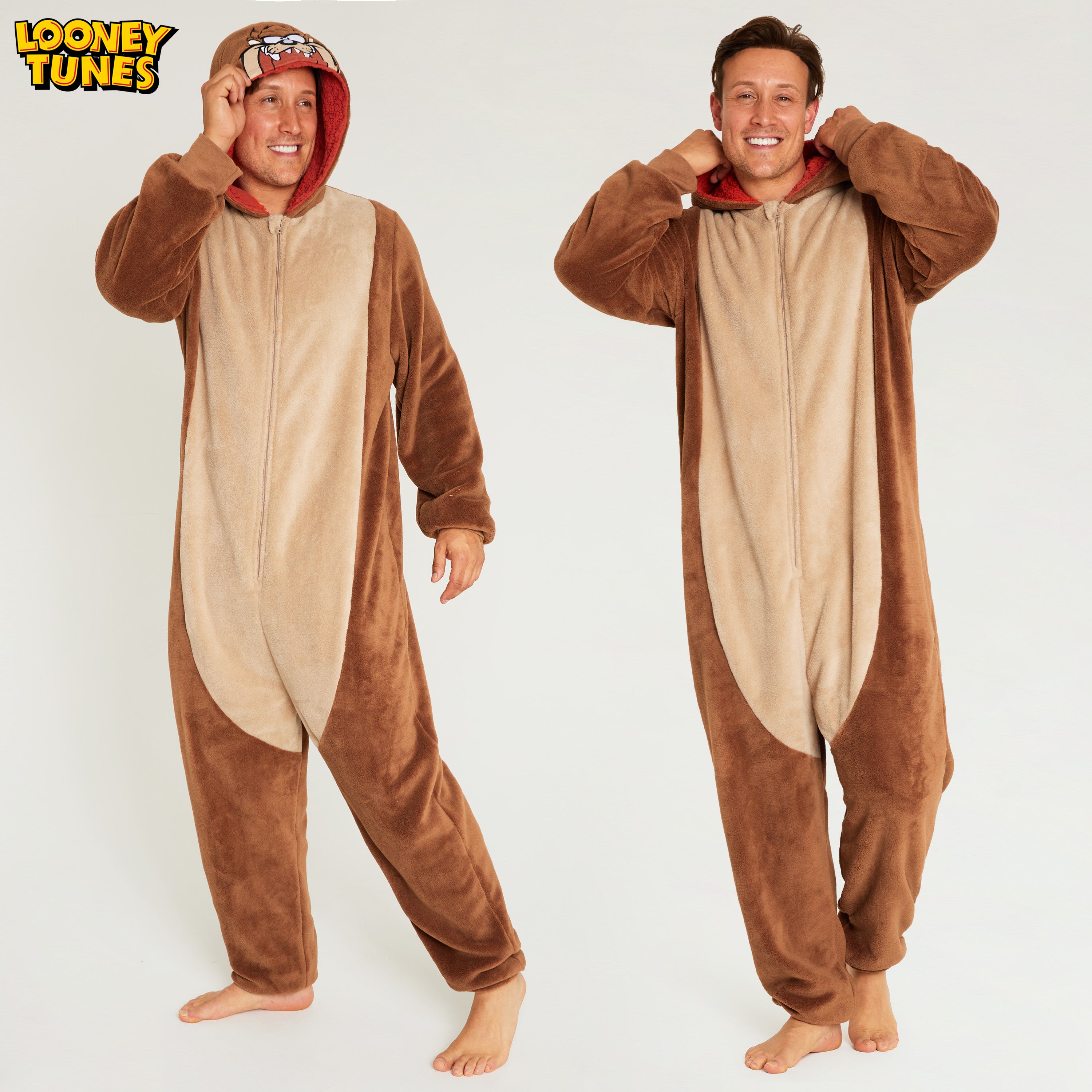 LOONEY TUNES Adult Onesie for Men - Taz - Get Trend