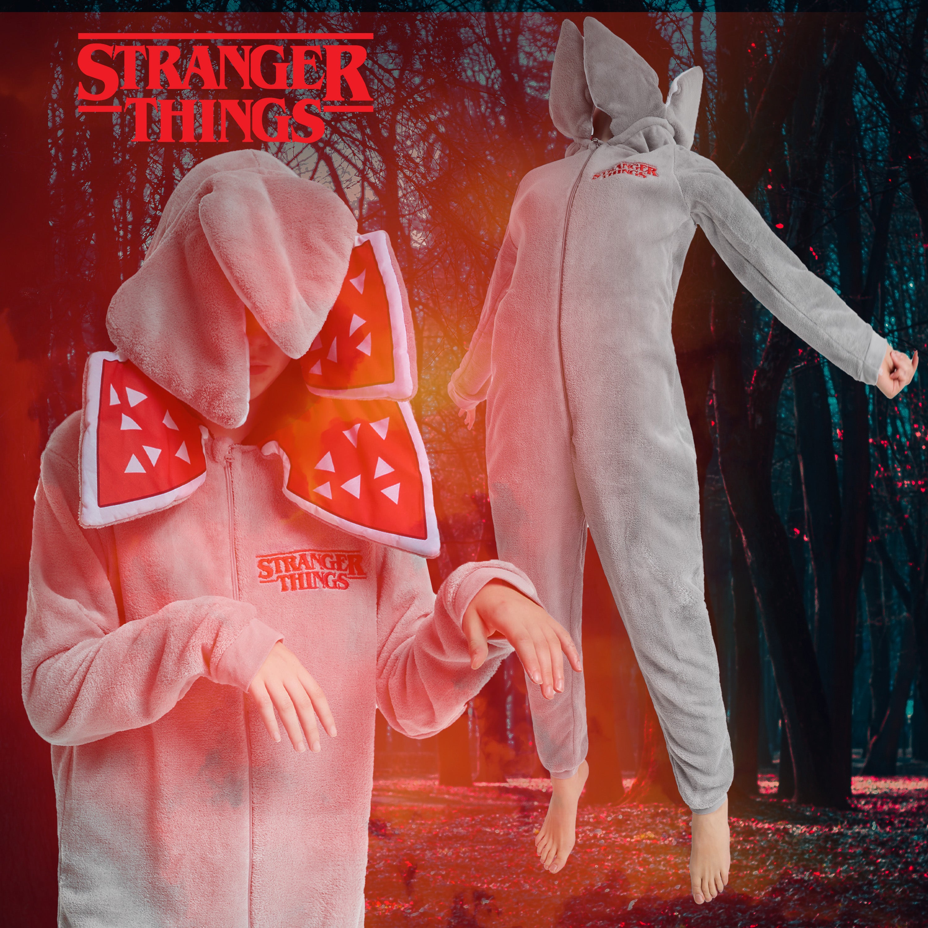 Stranger Things Fleece Onesie for Kids - Get Trend