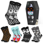 Disney Ladies Socks, Pack of 5 Soft Ankle Socks for Women - Jack Skellington - Get Trend