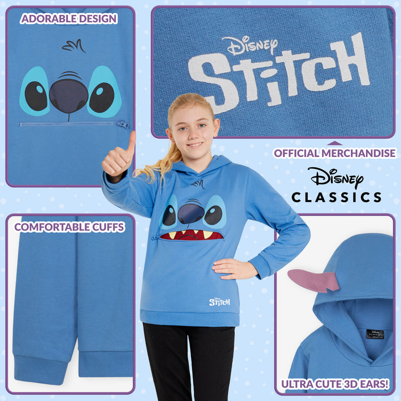 Disney Stitch Kids Hoodie - Stitch Gifts - Get Trend