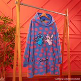 Disney Stitch Oversized Blanket Hoodie for Women - Stitch & Angel - Get Trend