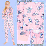 Disney Fleece Kids Onesie, Onesie for Kids - Stitch Pink - Get Trend