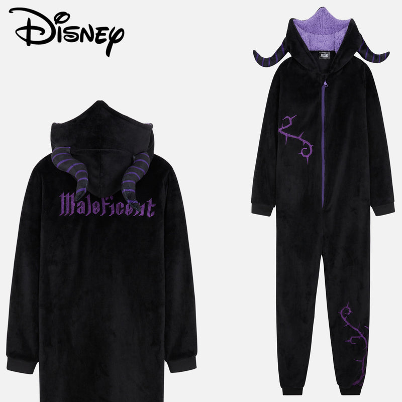 Disney Onesie for Kids - Fleece Onesie for Kids - Maleficent - Get Trend