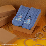 Disney Fluffy Socks for Women and Teenagers Soft Warm Slipper Socks Non Slip One Size