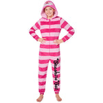 Disney Onesie for Kids - Fleece Onesie for Kids - Alice in Wonderland The Cheshire Cat - Get Trend